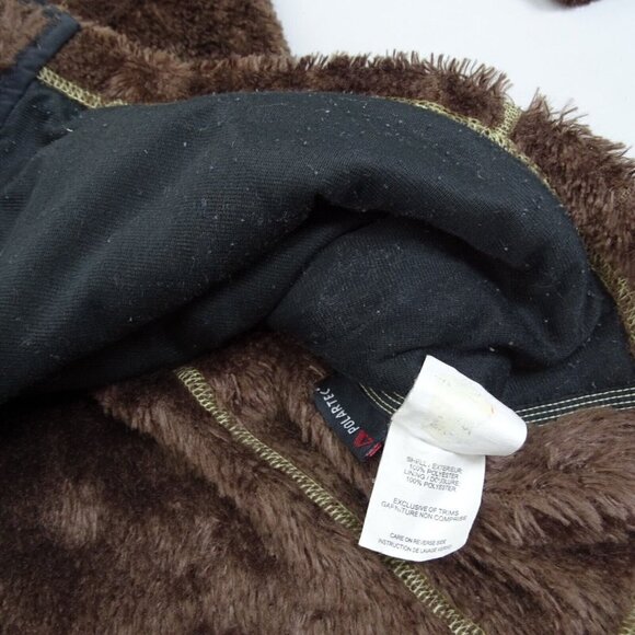 FLAW** Marmot Polartec Fleece Full Zip Jacket Women Sz XL Hiking Outdoor Camping - Picture 6 of 8